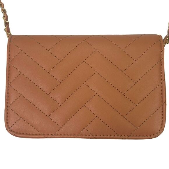 bebe Sophia Small Crossbody Bag - Dark Blush - 7.5” x 5” x 2” - Picture 5 of 6